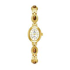 Oval Gold Women Watches Luxury Brand Dress Casual Quartz Small