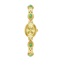 Oval Gold Women Watches Luxury Brand Dress Casual Quartz Small